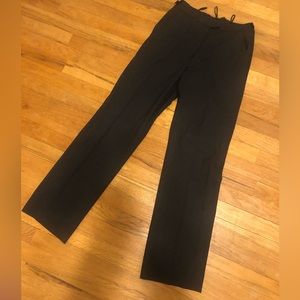 Jil Sander charcoal gray wool pants